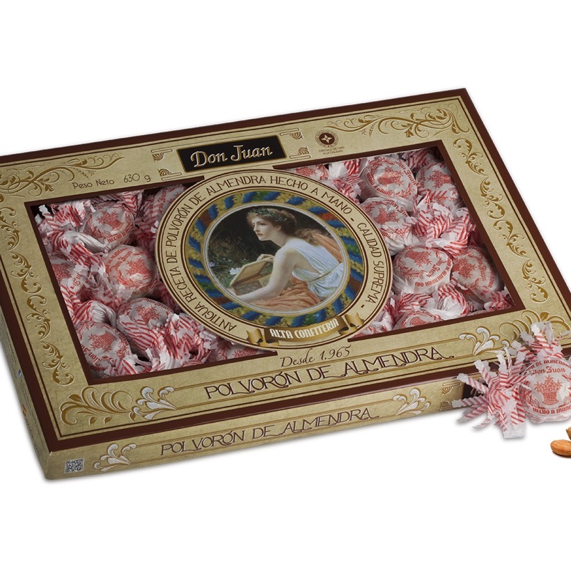 Estuche Polvorón De Almendra