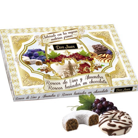 Roscos de Vino y Almendra y Roscos de Chocolate Blanco