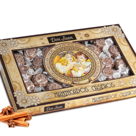 Estuche de mantecados caseros