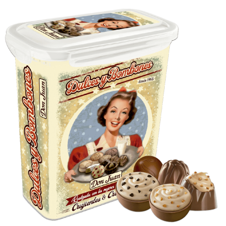 Tupper ¨Retro¨ Bombones surtidos